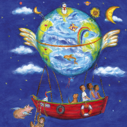 Picture book on Karma by Deepak Chopra