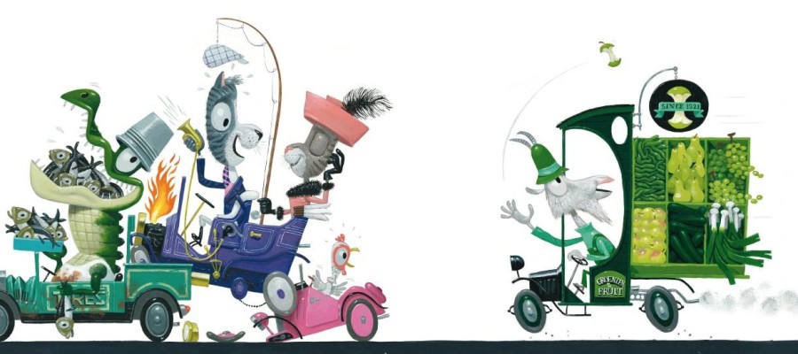 Leo Timmers illustrates new book for Querido Publishing