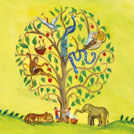 Picture book on Karma by Deepak Chopra