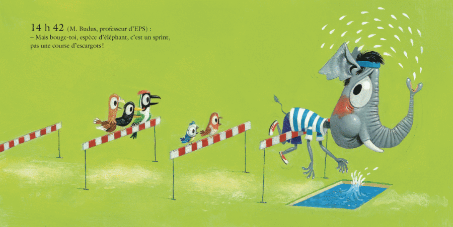 Leo Timmers illustrates new book for Éditions Milan