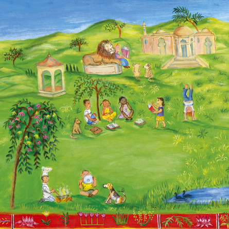 Picture book on Karma by Deepak Chopra