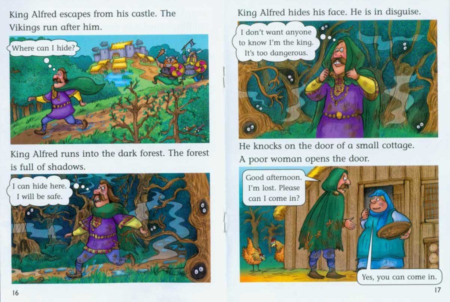 Kings and Queens/King Alfred and the Cakes