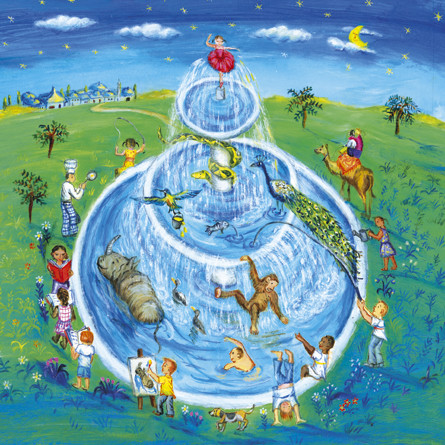 Picture book on Karma by Deepak Chopra